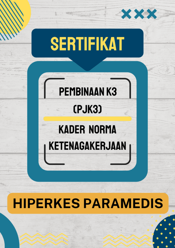 Sertifikat Hiperkes Paramedis